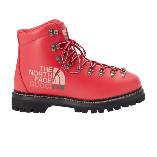 The North Face x Gucci Ankle Boot 'Deep Coral'
