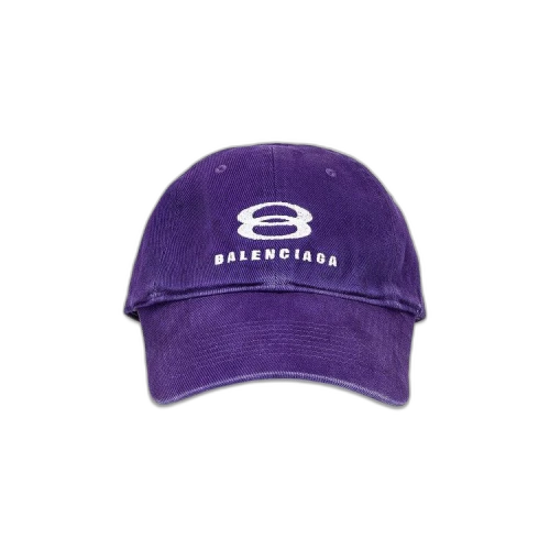Balenciaga Snowboard Hat 'Untraviolet/White'