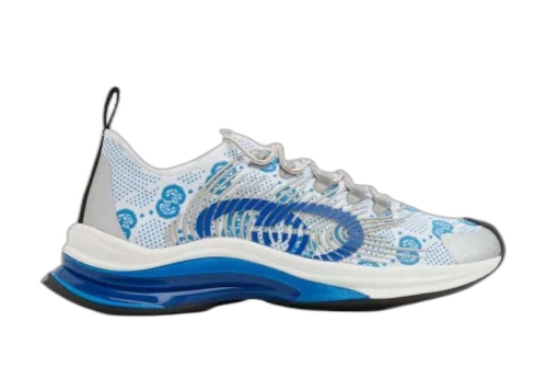 Gucci Monogram Sneakers Blue White