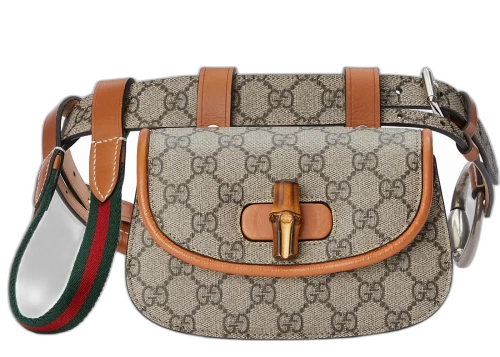 Gucci Bamboo 1947 Mini Belt Bag Beige