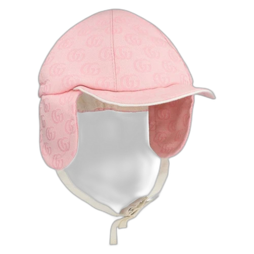 Gucci Kids Logo Hat With Ties 'Pink'