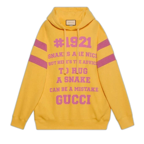 Gucci 1921 Print Sweatshirt 'Honey Yellow'