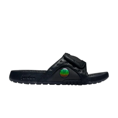(GS) Air Jordan Hydro 13 Slide 'Black Anthracite'