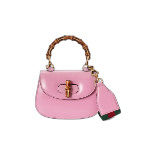 Gucci Bamboo 1947 Mini Top Handle Bag 'Nice Pink'