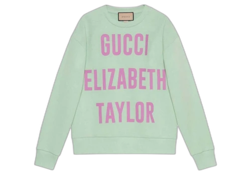 Gucci Elizabeth Taylor Sweatshirt Green