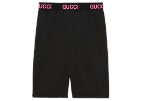 Gucci Biker Shorts Black/Pink