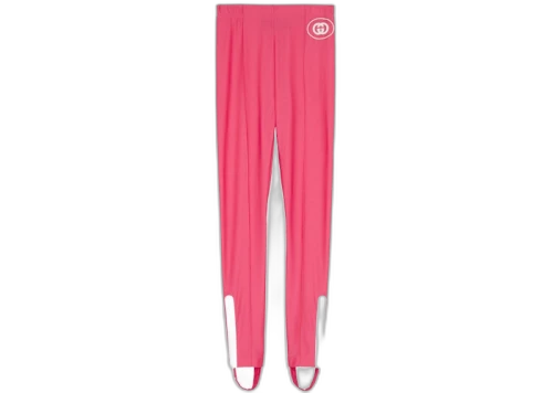 Gucci Sparkling Jersey Stirrup Leggings Pink