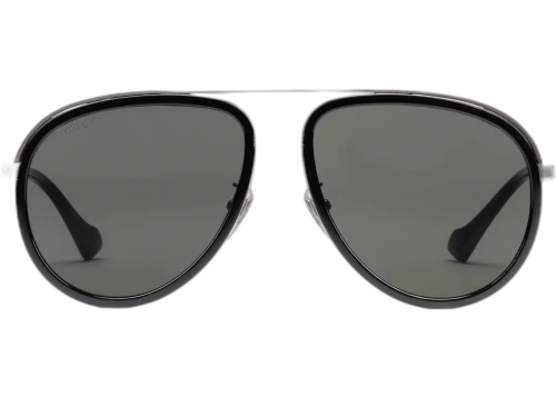 Gucci Aviator Frame Sunglasses Grey Metal (691355 I3330 1012)