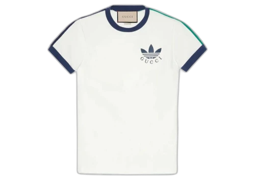 Gucci x Adidas Logo T-Shirt White