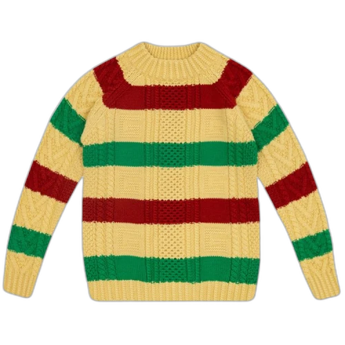 Gucci Kids Striped Sweater 'Multicolor'