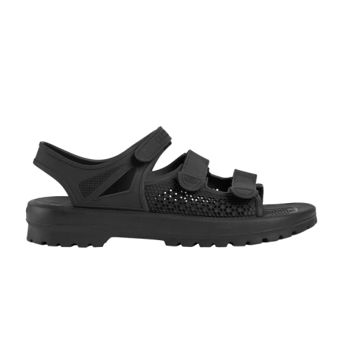 Gucci Velcro Sandal 'Black Honeycomb'