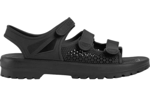 Gucci Velcro Sandal Black Honeycomb