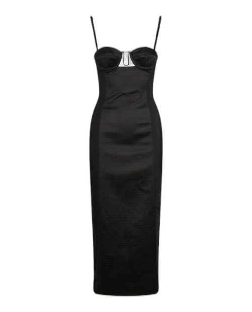 Gucci Sleeveless Bodycon Dress Black