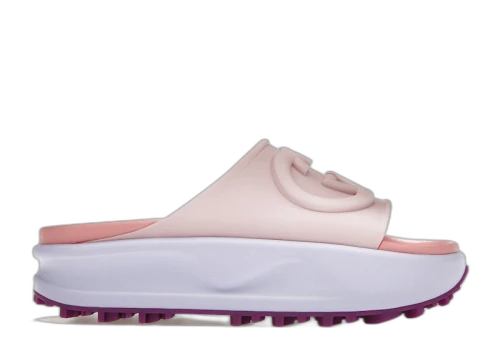 Gucci Interlocking G Slide Pink Purple (Women's)