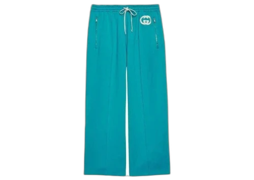 Gucci Interlocking G Pants Light Blue