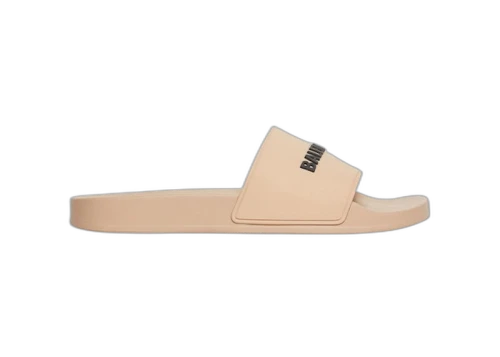 Balenciaga Pool Slides Beige Black (Kids)