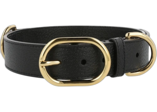 Gucci Demetra Dog Collar Black