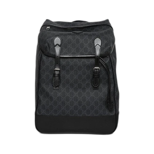 Gucci Medium Backpack With Interlocking G 'Black'