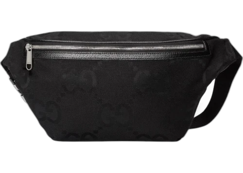 Gucci Jumbo G Print Belt Bag Black