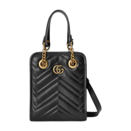 Gucci GG Marmont Matelassé Mini Bag 'Black'