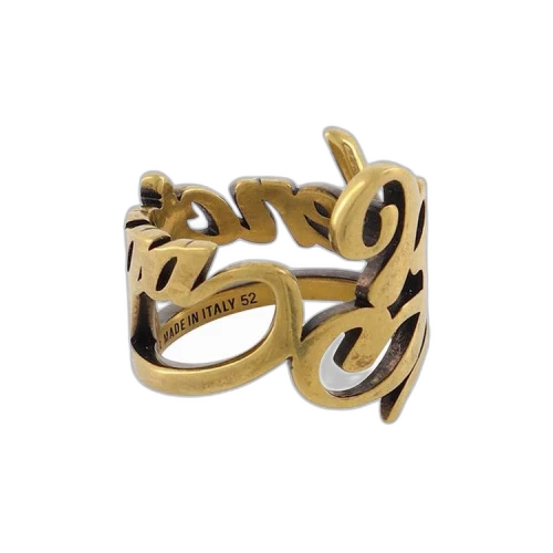 Balenciaga Typo Ring 'Gold'