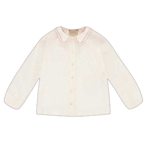 Gucci Kids Button-Up Shirt 'White'