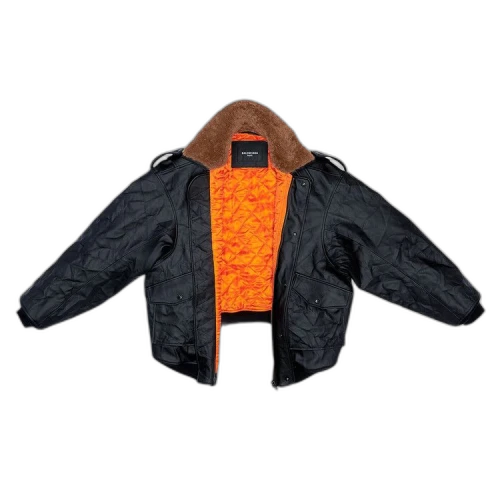 Balenciaga Worn Out Bomber 'Black'