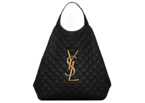 Saint Laurent Icare Maxi Shopping Bag Quilted Lambskin Black