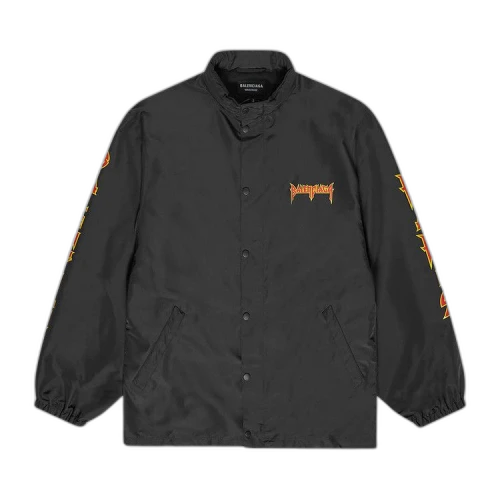 Balenciaga Short Windbreaker 'Black'