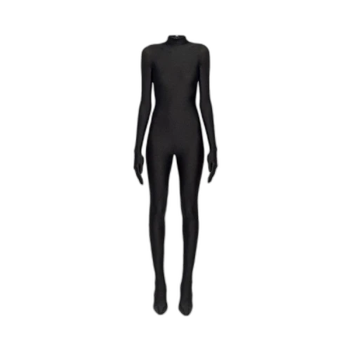 Balenciaga Falkon Long-Sleeve Bodysuit 'Black'