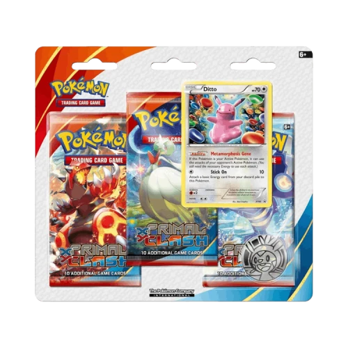 Pokémon Primal Clash Three Pack Blister 'Ditto'