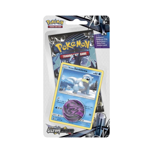 Pokémon Sun & Moon: Ultra Prism Single Pack Blister 'Alolan Sandshrew'