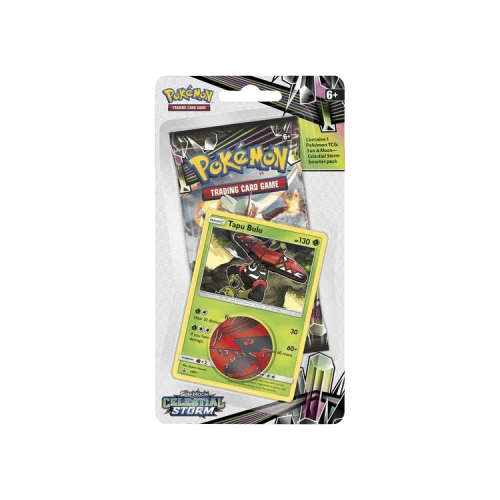 Pokémon Sun & Moon: Celestial Storm Single Pack Blister 'Tapu Bulu'
