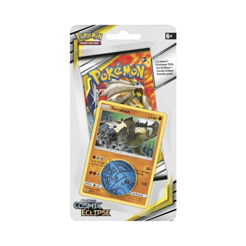 Pokémon Sun & Moon: Cosmic Eclipse Single Pack Blister 'Terrakion'