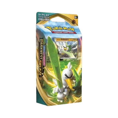 Pokémon Sword & Shield: Darkness Ablaze Theme Deck 'Galarian Sirfetch'd'