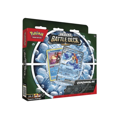 Pokémon Quaquaval ex Deluxe Battle Deck