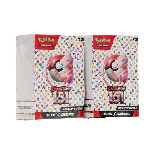 Pokémon Scarlet & Violet: 151 Booster Bundle (6 Packs) 2x Lot