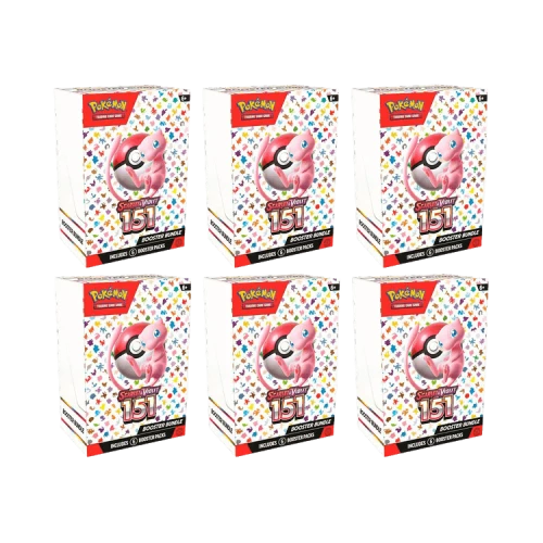 Pokémon Scarlet & Violet: 151 Booster Bundle (6 Packs) 6x Lot