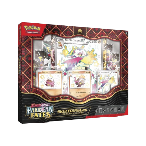 Pokémon Scarlet & Violet-Paldean Fates Skeledirge ex Premium Collection