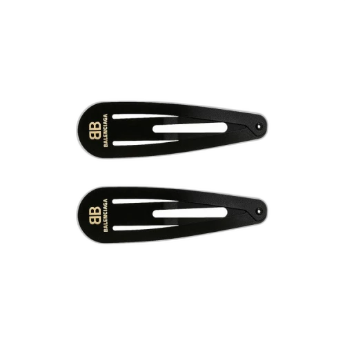 Balenciaga XXL Clip Set 'Matte Black/Shiny Gold'