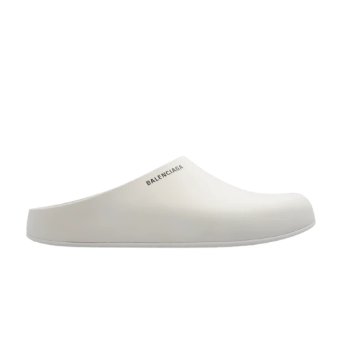 Balenciaga Pool Closed Slide 'Nacre'