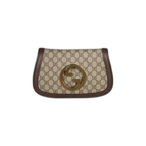 Gucci Blondie Shoulder Bag 'Beige/Ebony Supreme'