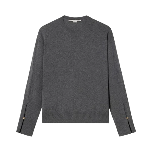 Stella McCartney Iconic Merino Knit Jumper 'Grey'