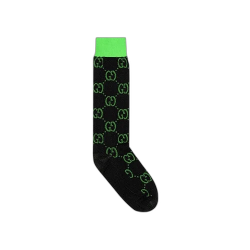 Gucci GG Colorblock Socks Green