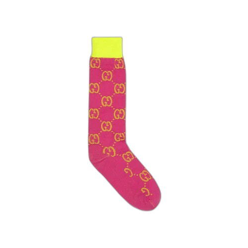 Gucci GG Colorblock Socks Red