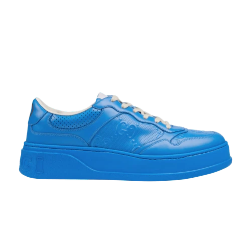 Gucci GG Sneaker 'Bright Blue Embossed'