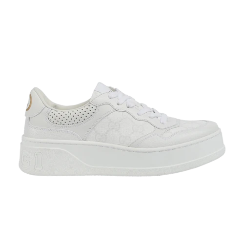 Gucci GG Sneaker 'White Grey' (Women's)