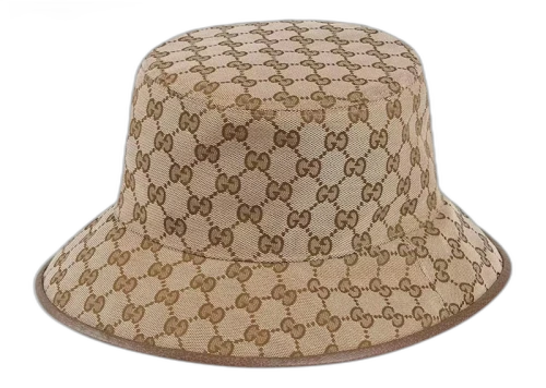 Gucci GG Supreme Reversible Bucket Hat Bucket Hat Beige Brown