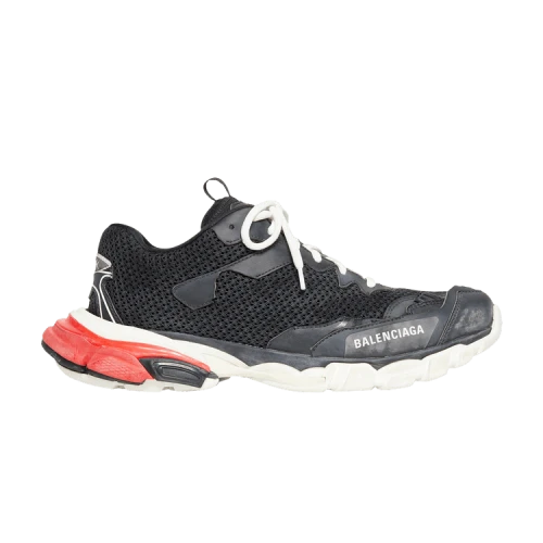 Balenciaga Track.3 Sneaker 'Worn-Out - Black Red'