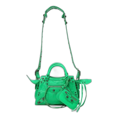 Balenciaga Le Cagole XS Shoulder Bag Vivid Green